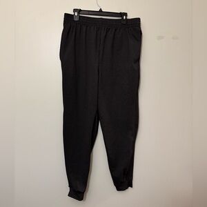 Pro Player Men's Heathered Grey Jogger Sweatpants, Size Large